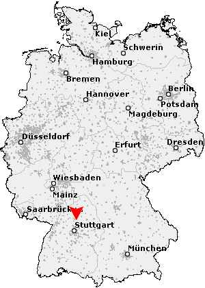 Karte von Vohenlohe