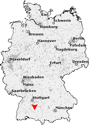 Karte von Heiligkreuztal