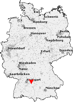 Karte von Bad Überkingen