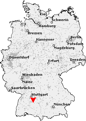 Karte von Gomadingen