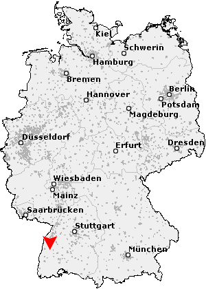Karte von Haslach im Kinzigtal