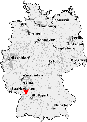 Karte von Königsbach-Stein