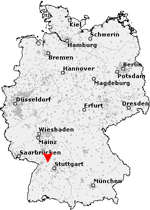 Karte von Maulbronn