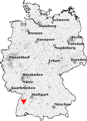 Karte von Schiltach