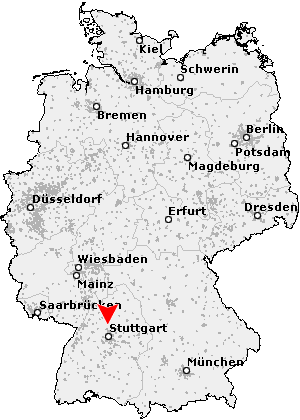Karte von Walheim