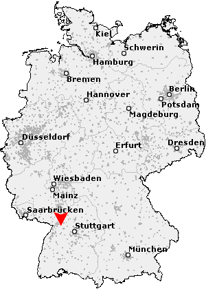 Karte von Nöttingen