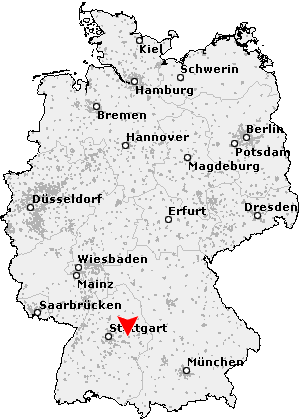 Karte von Degenfeld