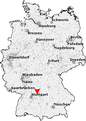 Karte von Brünst