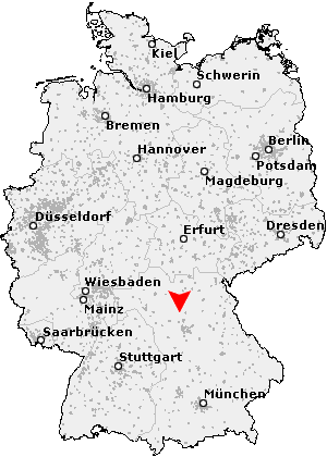 Karte von Nainsdorf