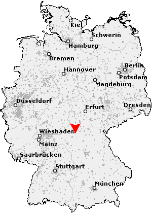 Karte von Friesenhausen