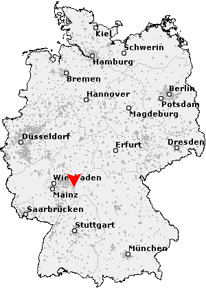 Karte von Obernau