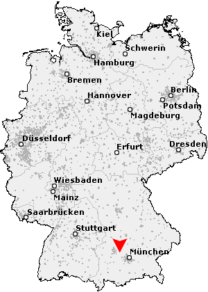 Karte von Aufkirchen
