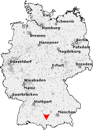 Karte von Autenried