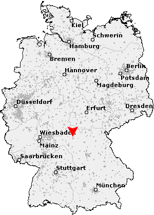 Karte von Dittelbrunn