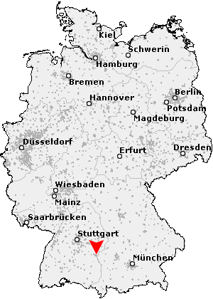 Karte von Neu-Ulm