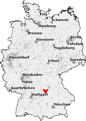 Karte von Polsingen