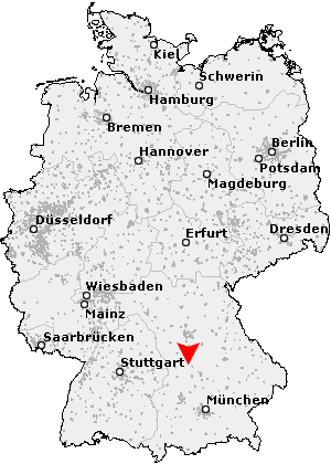 Karte von Schernfeld