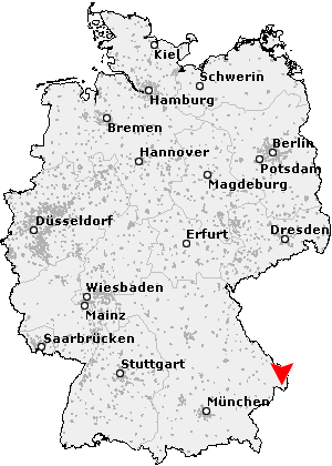 Karte von Untergriesbach