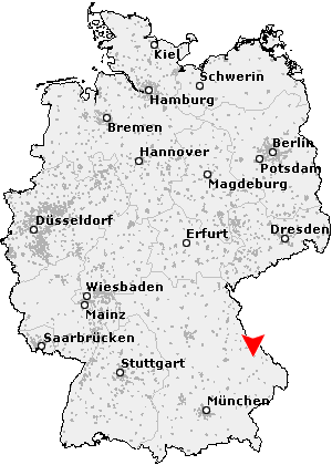 Karte von Kirchaitnach