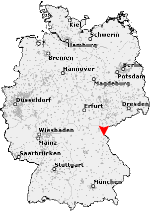 Karte von Fockenfeld