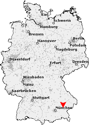 Karte von Gerling