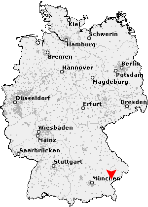 Karte von Niederperach