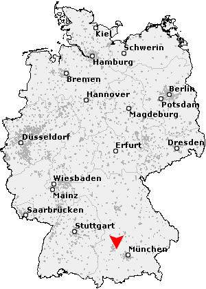 Karte von Baindlkirch