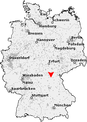 Karte von Seubersdorf