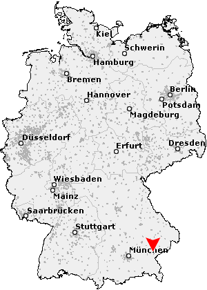 Karte von Enhofen