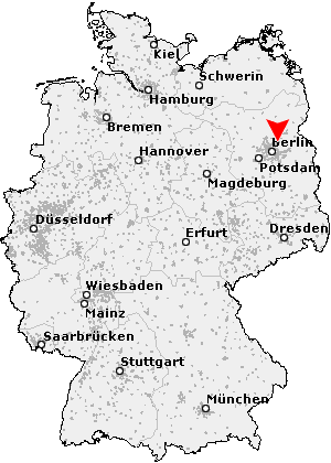 Karte von Börnicke