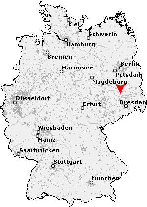 Karte von Bad Liebenwerda