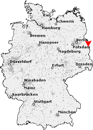 Karte von Brieskow-Finkenheerd