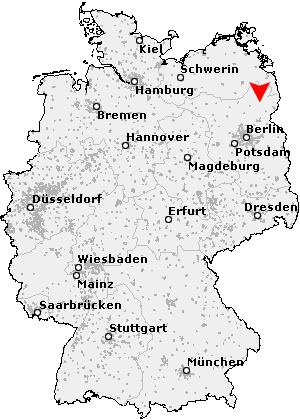 Karte von Flieth-Stegelitz