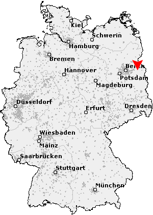 Karte von Müncheberg