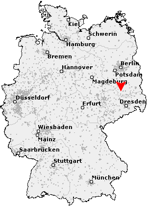 Karte von Tröbitz