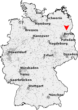 Karte von Finowfurt
