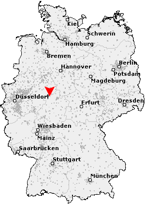 Karte von Bad Arolsen
