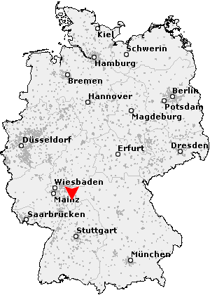 Karte von Bad König