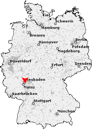 Karte von Bischofsheim