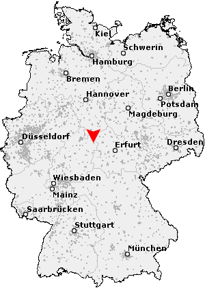 Karte von Eschwege