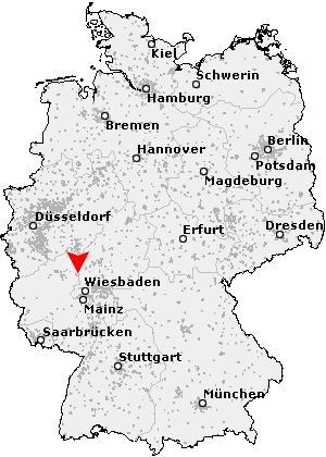 Karte von Limburg an der Lahn