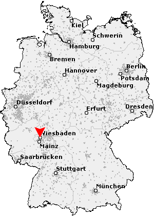 Karte von Mainz-Kastel