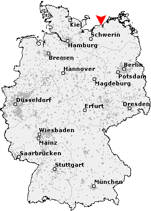 Karte von Admannshagen-Bargeshagen