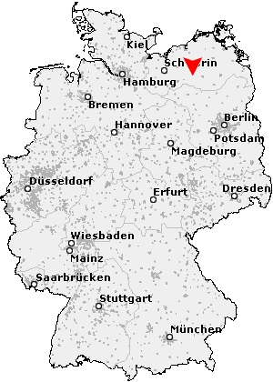 Karte von Alt Schwerin