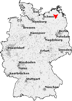 Karte von Bredenfelde