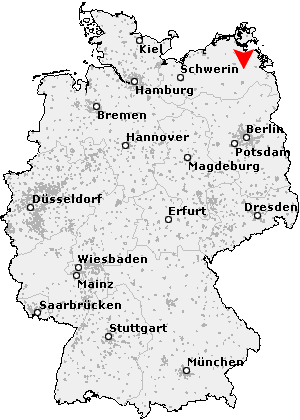 Karte von Breest