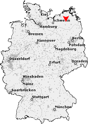 Karte von Gielow