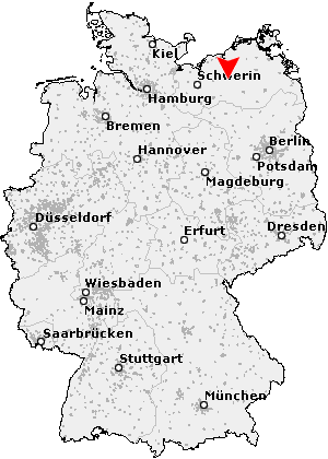 Karte von Hoppenrade
