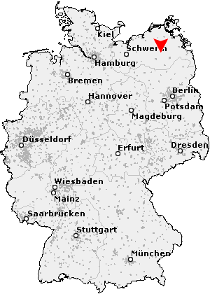 Karte von Jürgenstorf