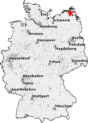Karte von Sassen-Trantow